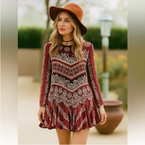 Free People Smooth Talker Mini Dress